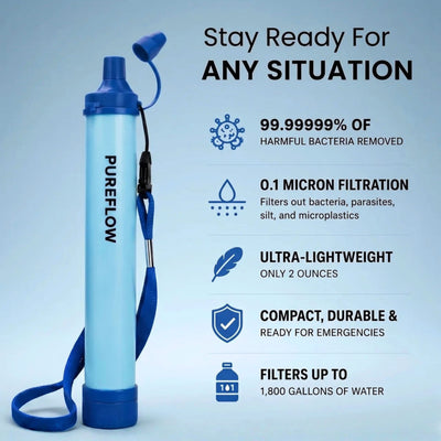 PUREFLOW™ Filter Straw